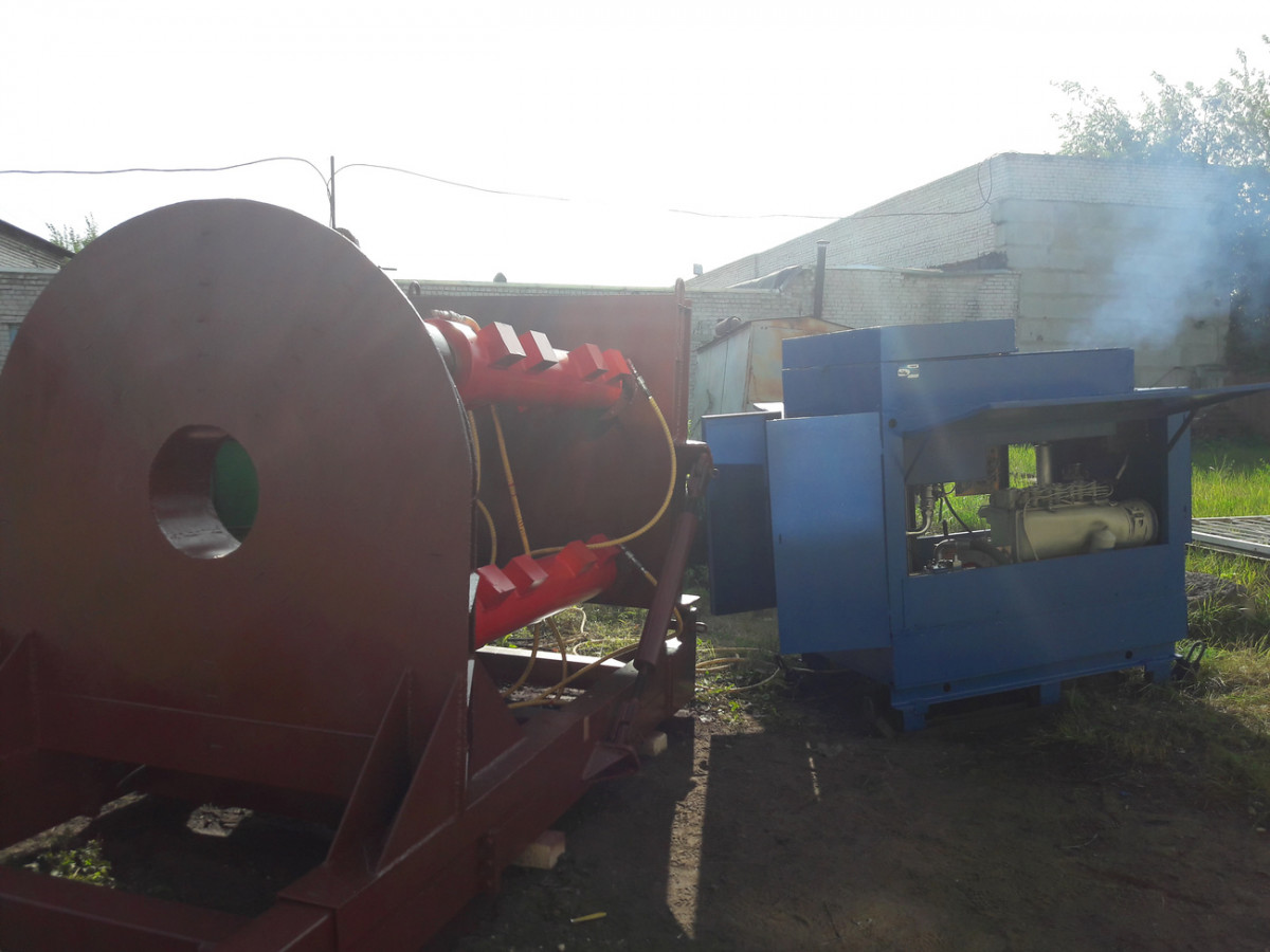 Утановка продавливания грунта УПГ-800